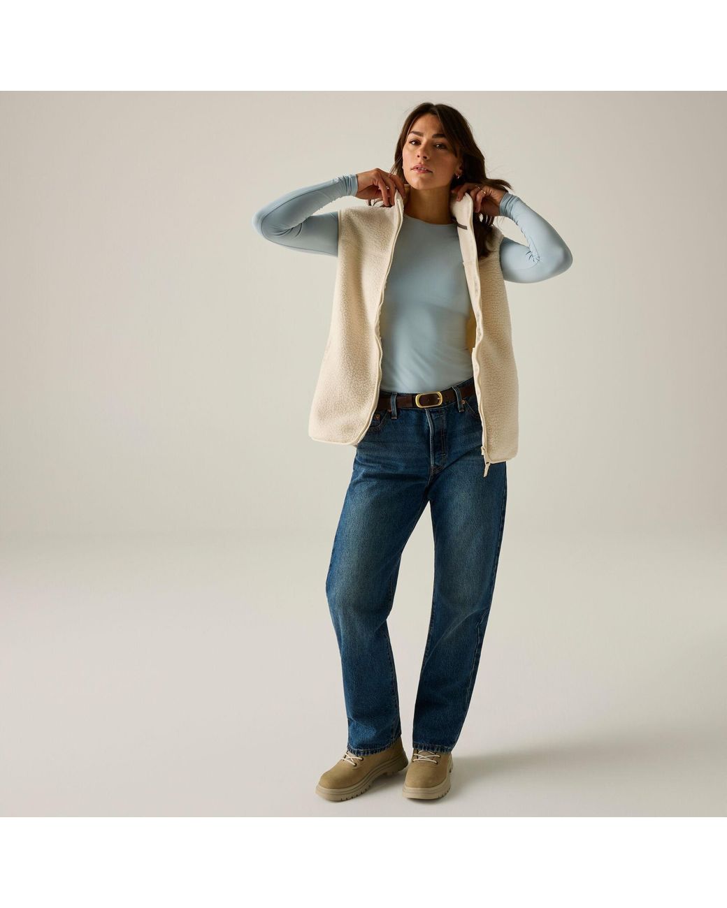 Regatta Blue Frankie Borg Fleece Bodywarmer