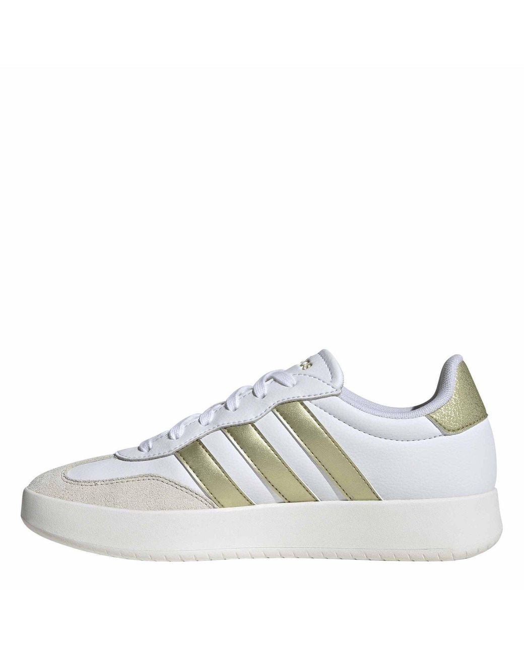 Adidas White Barreda Low-Top Trainers for men