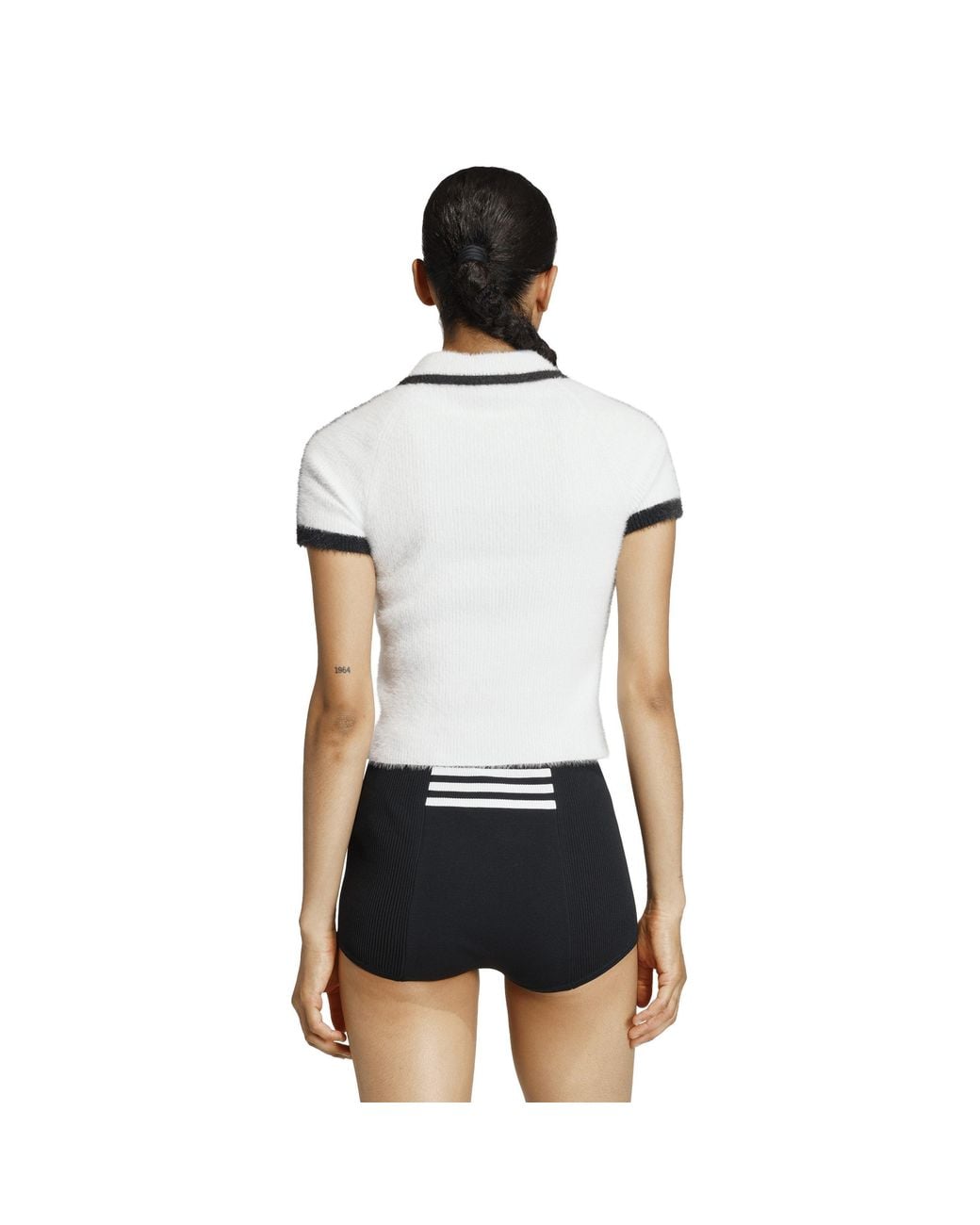 Adidas Originals White Short Sleeve Polo Shirt