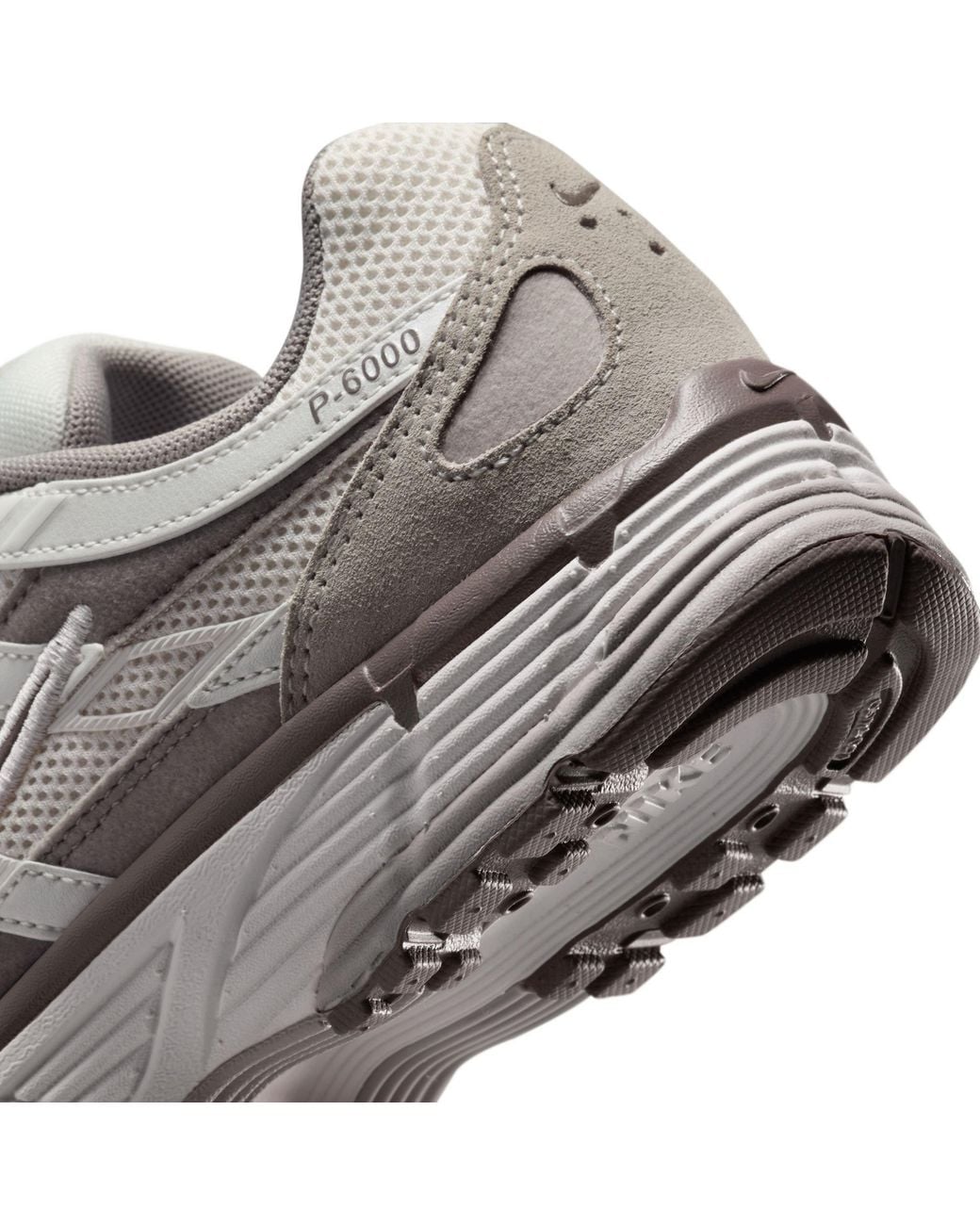 Nike Gray P-6000 Shoes