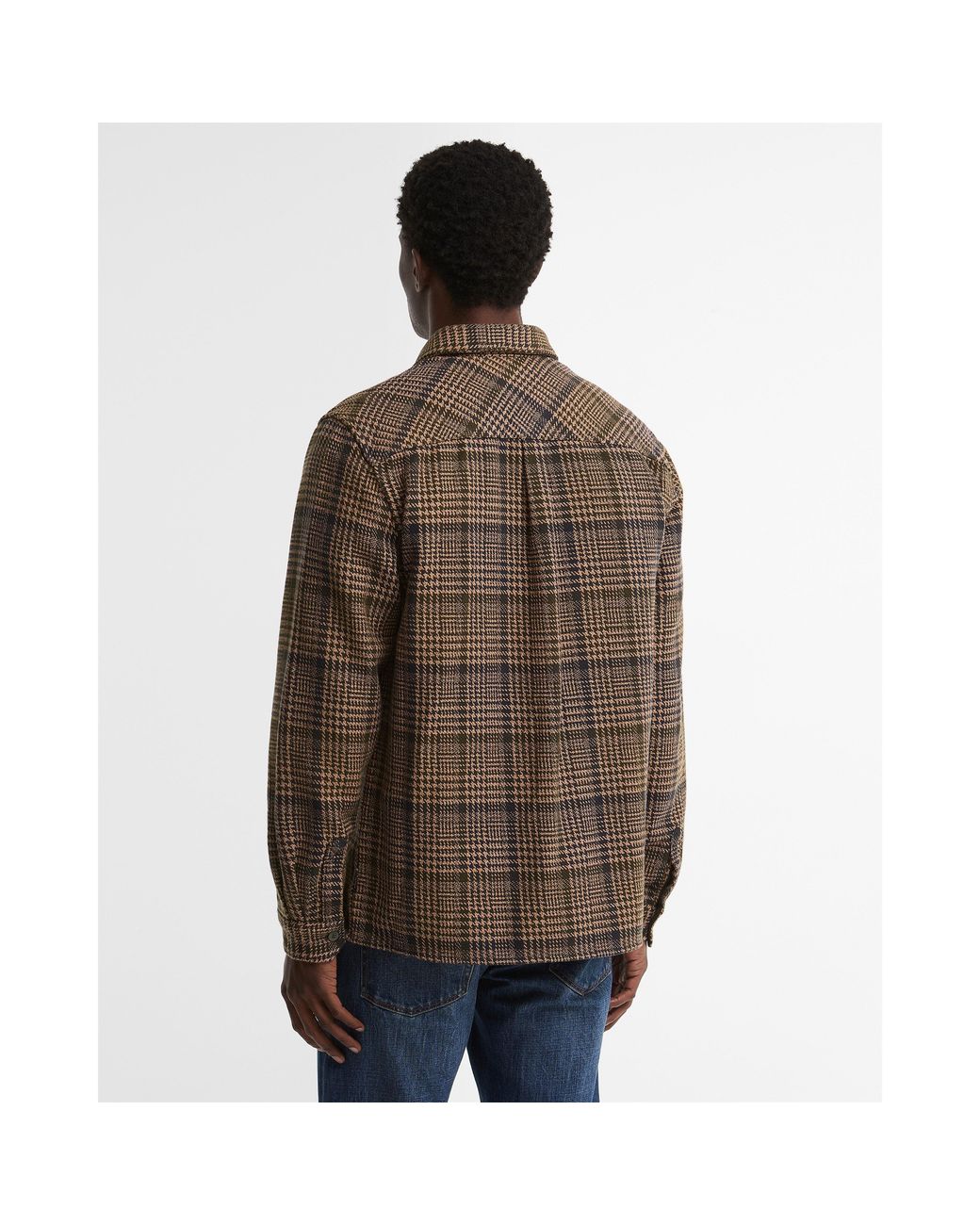 Barbour Green B.Li Milom Overshirt Sn64 for men