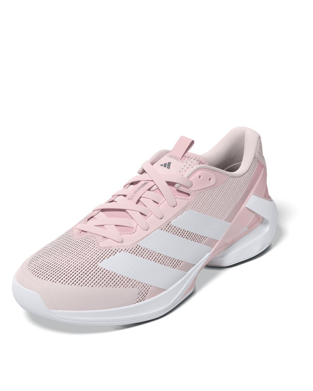 Adidas Pink Adizero Ubersonic Tennis Shoes for men