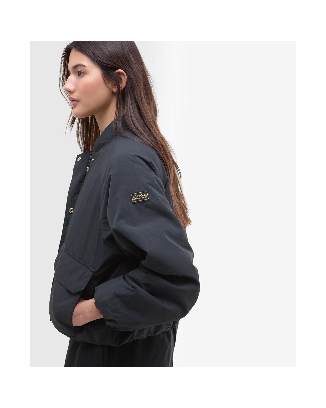 Barbour Black B Intense Costello Bomber Jacket