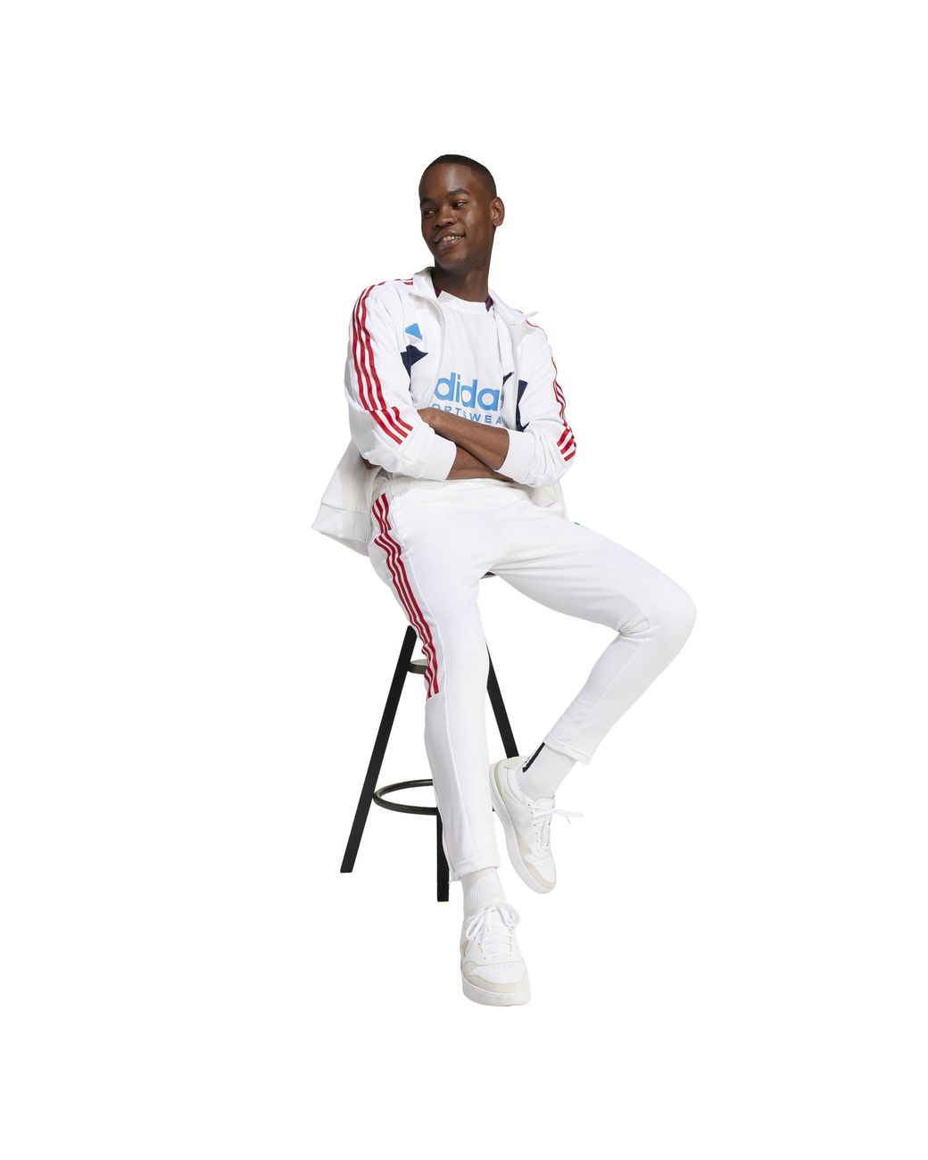 Adidas Blue Tiro Tracksuit Top for men