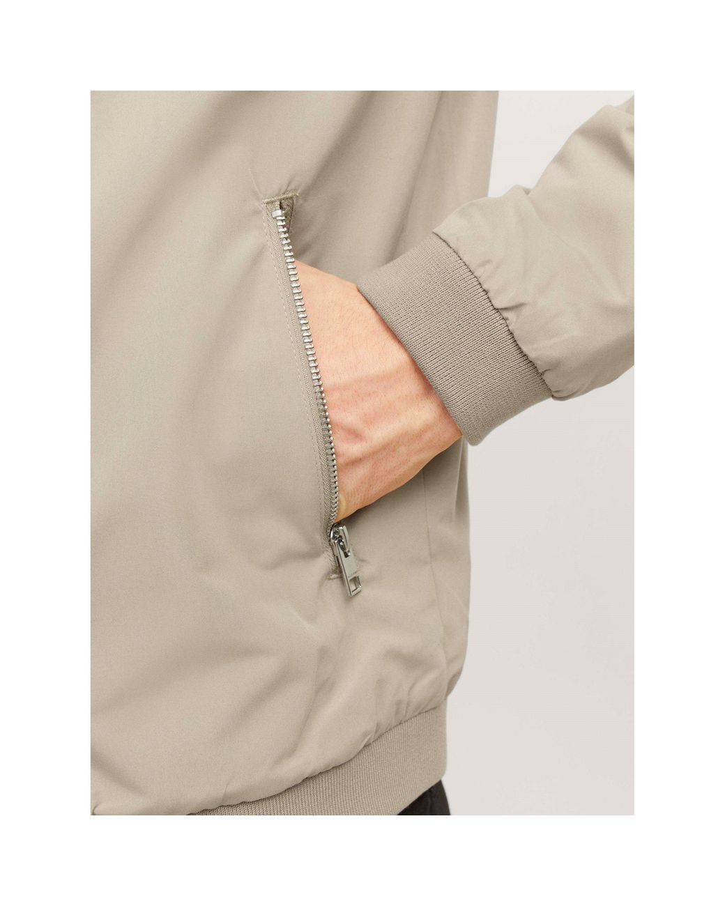 Jack & Jones Natural Rush Harrington Bomber Jacket for men