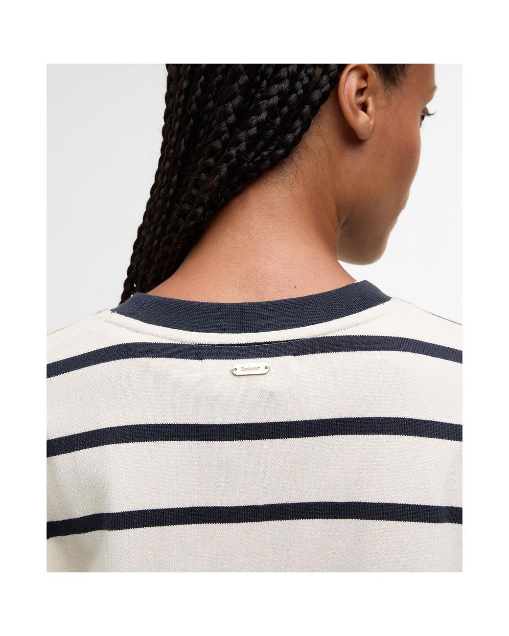 Barbour White Maeve Top