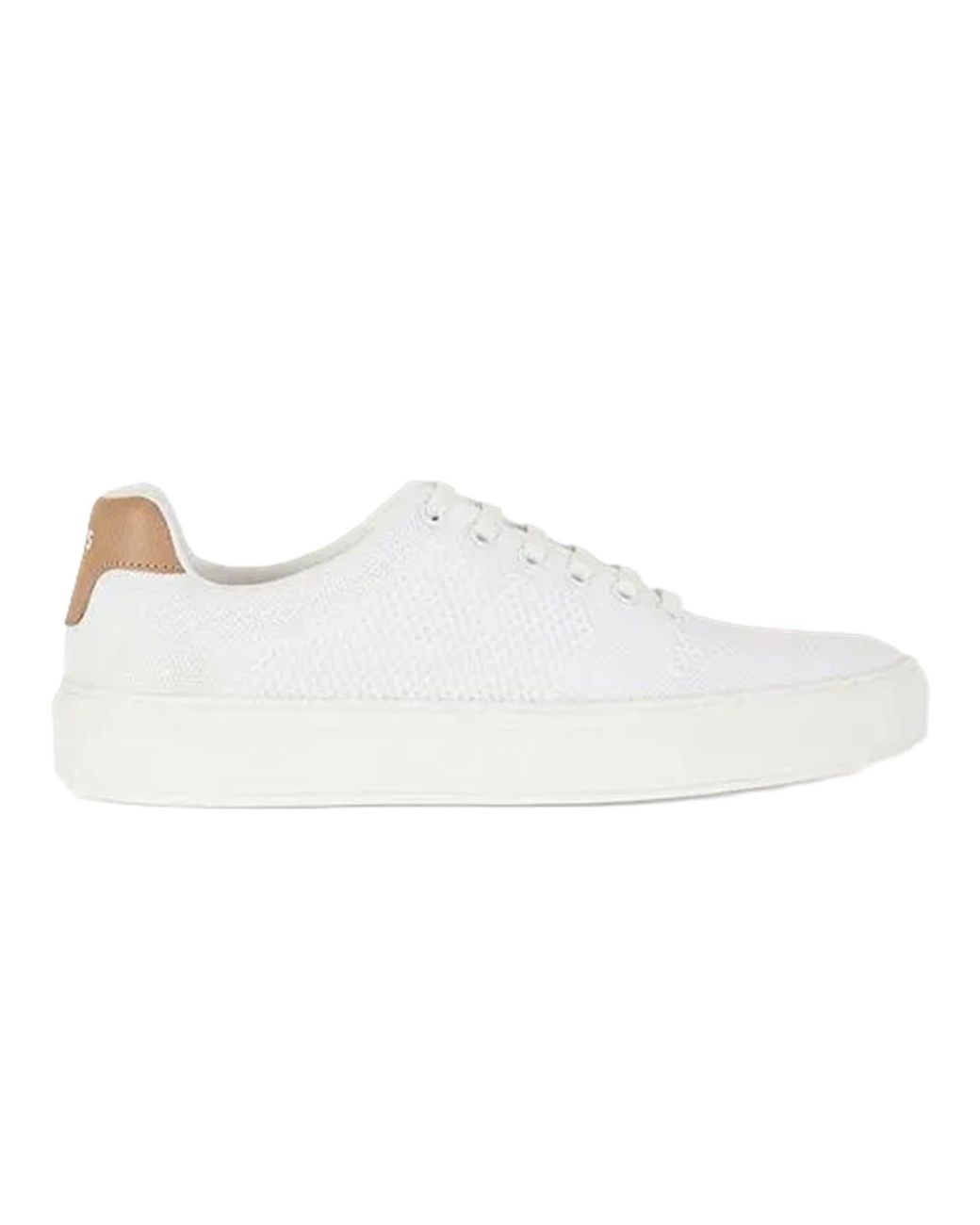 Boss White Katie Lowcut Trainers