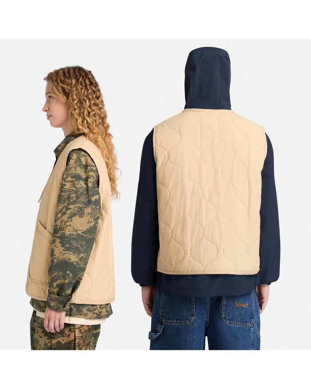 Timberland Blue Gilet for men