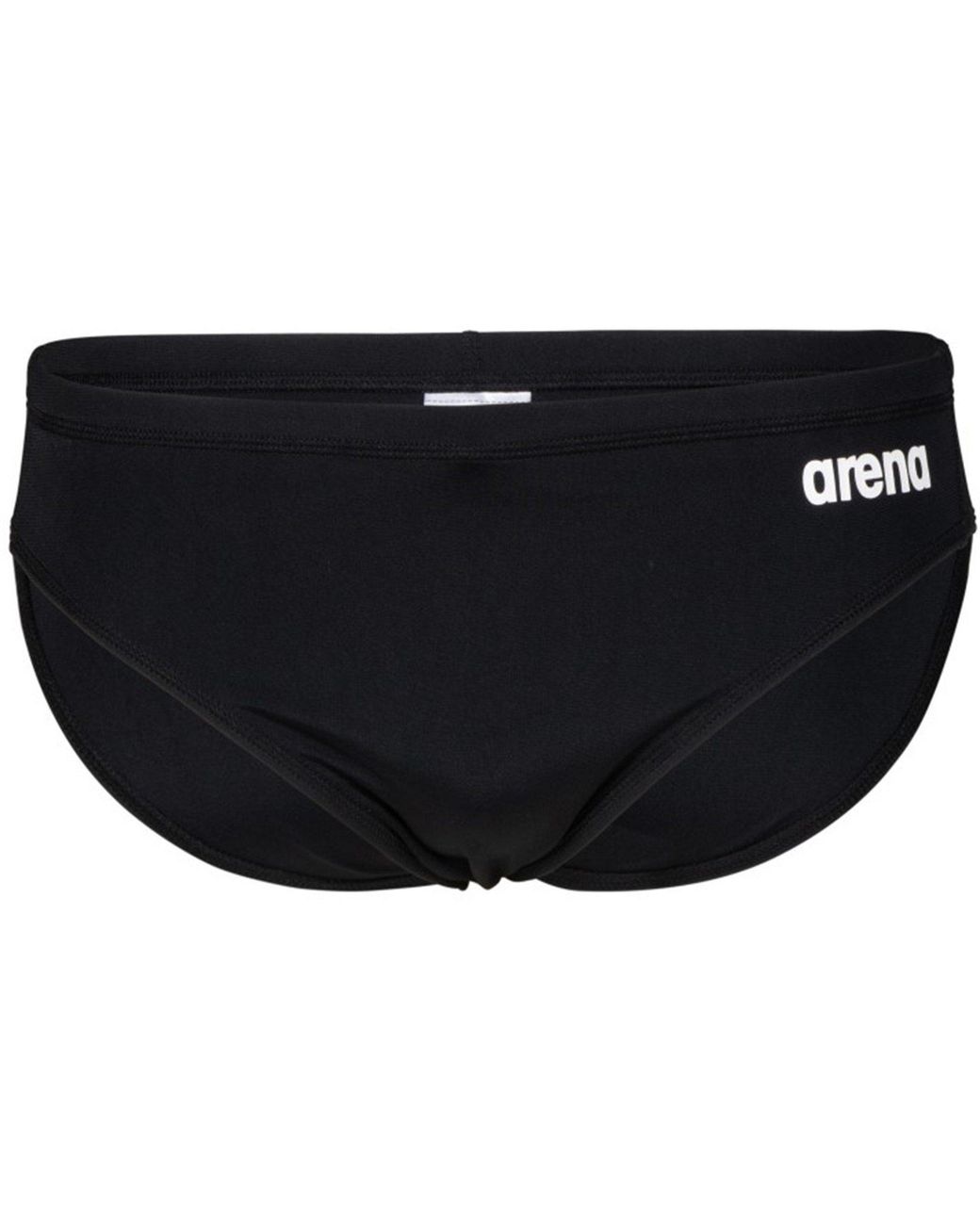 Arena Black Solid Swimming Trunks for men