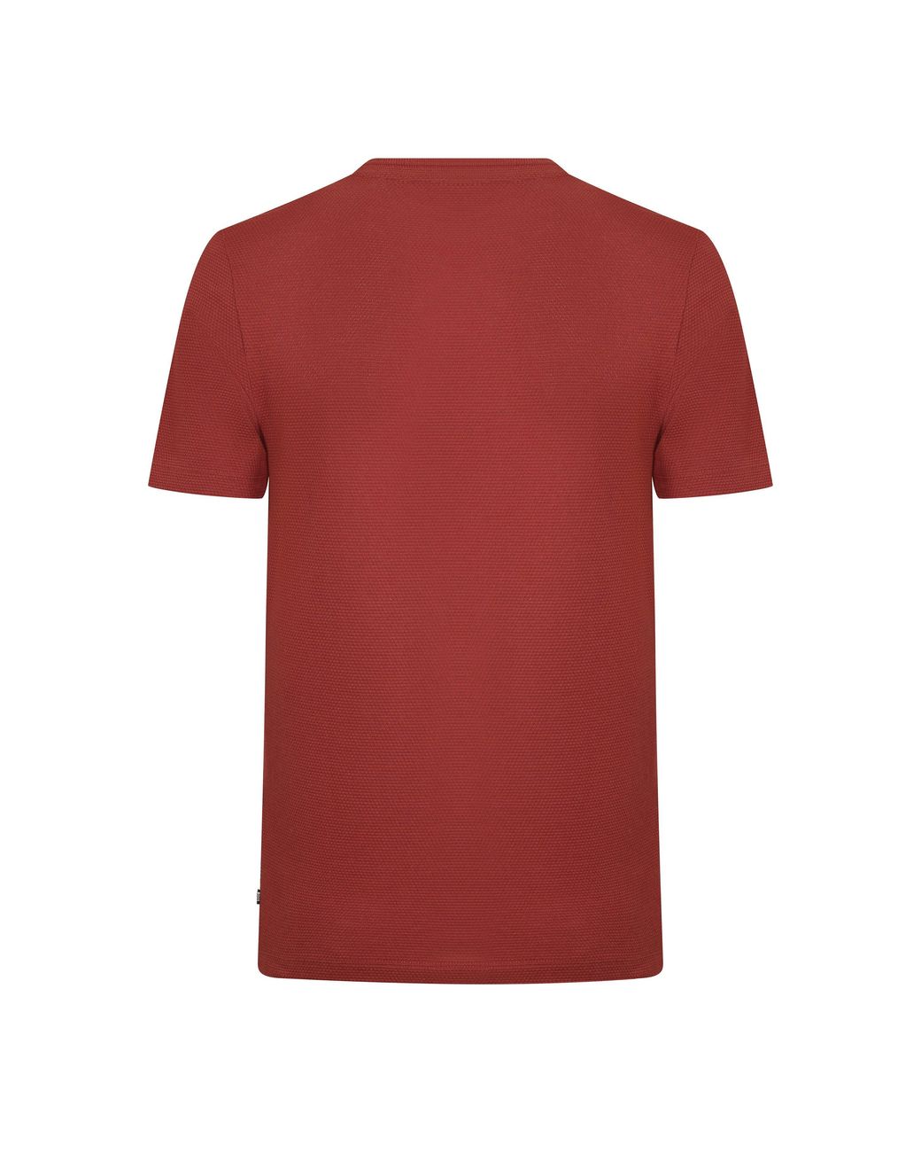 Boss Red Tiburt Bubble Structure Cotton Short Sleeve T-Shirt for men