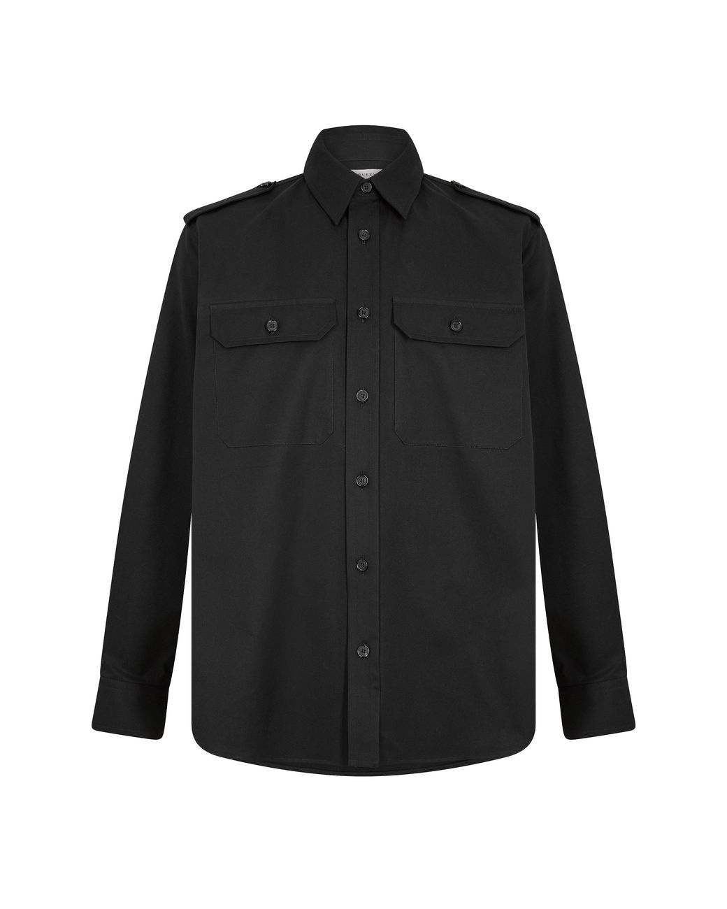McQueen Black Overshirt for men