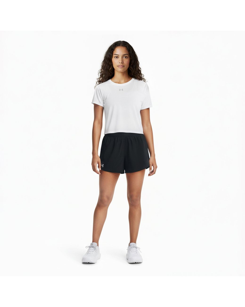 Under Armour White Velociti Short Sleeve Performance Gym Top
