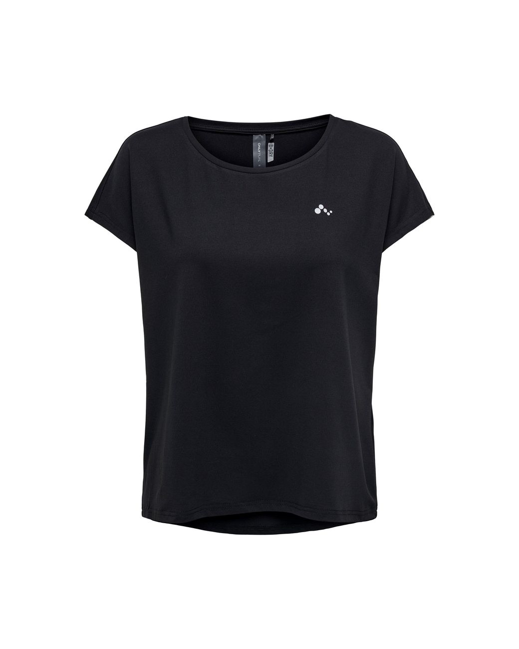 Only Play Black Life Short-Sleeve Loose Training T-Shirt