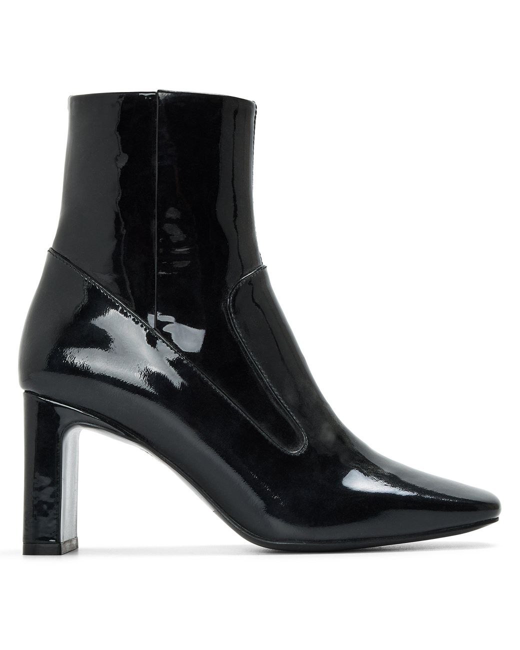 DIESEL Black Millenia Ankle Heeled Boots