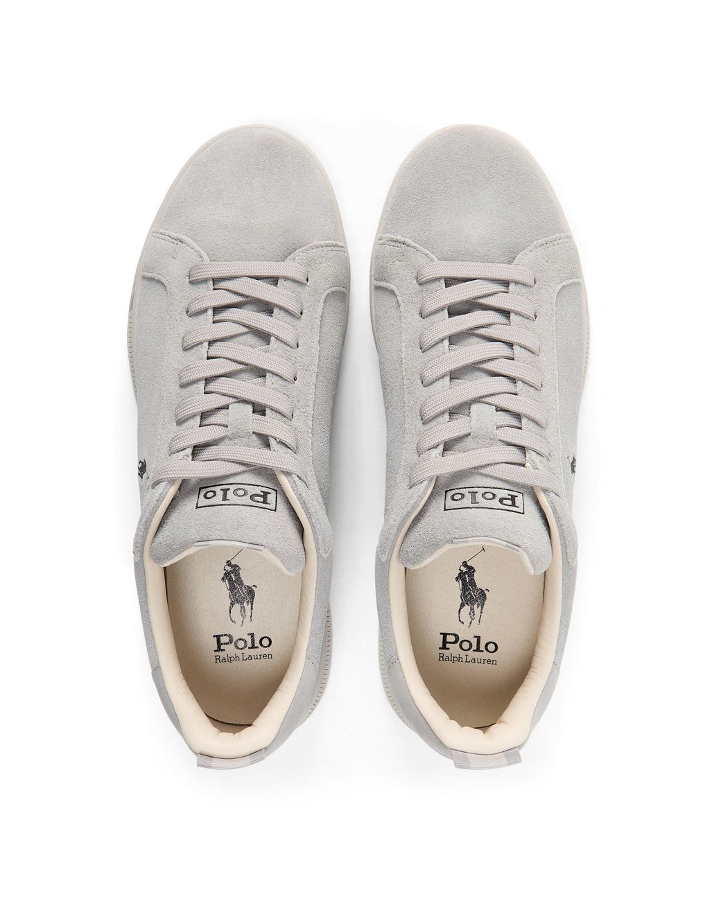 Polo Ralph Lauren Gray Low-Top Trainers for men