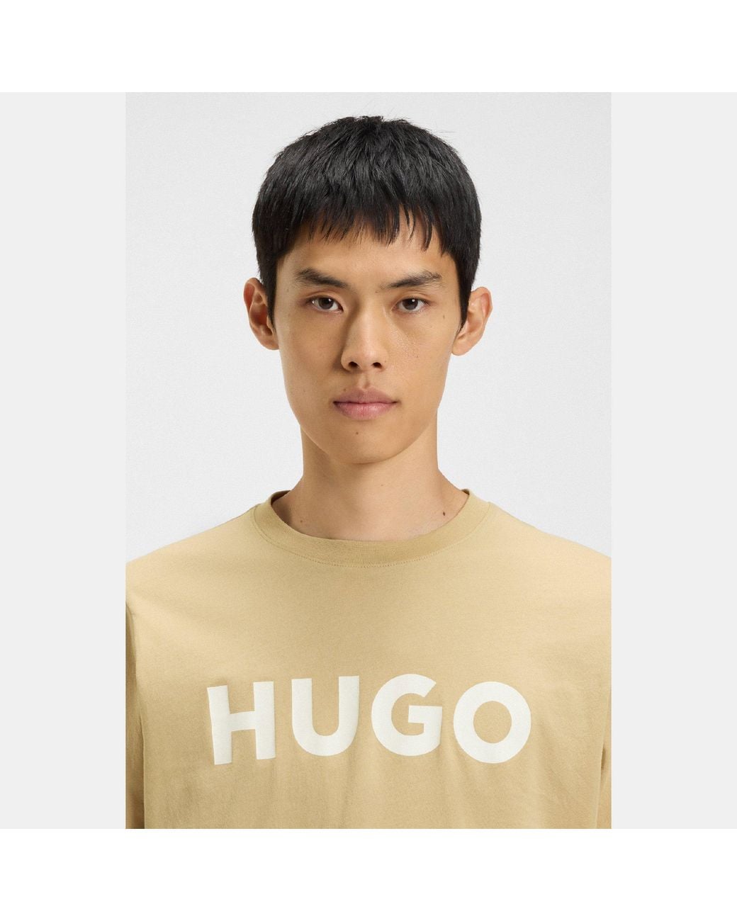 HUGO Natural Dulivio T Shirt for men