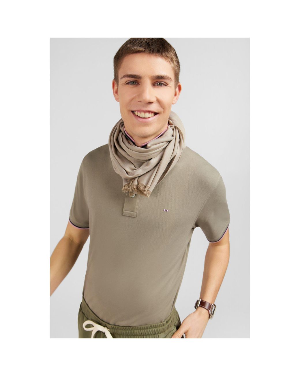 Eden Park Natural Polo Shirt for men