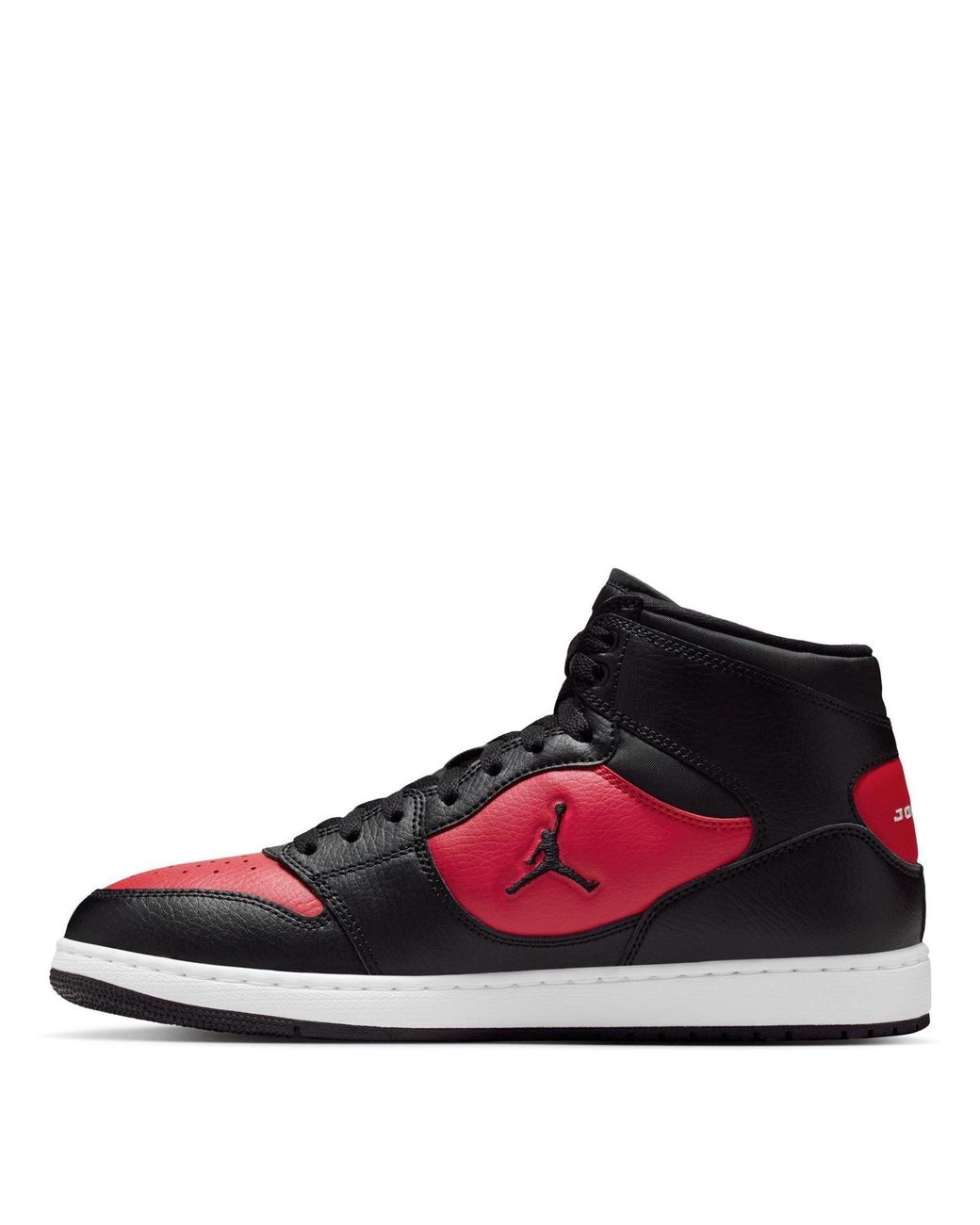 Nike Red Nike Court Connect Mid Trainers for men