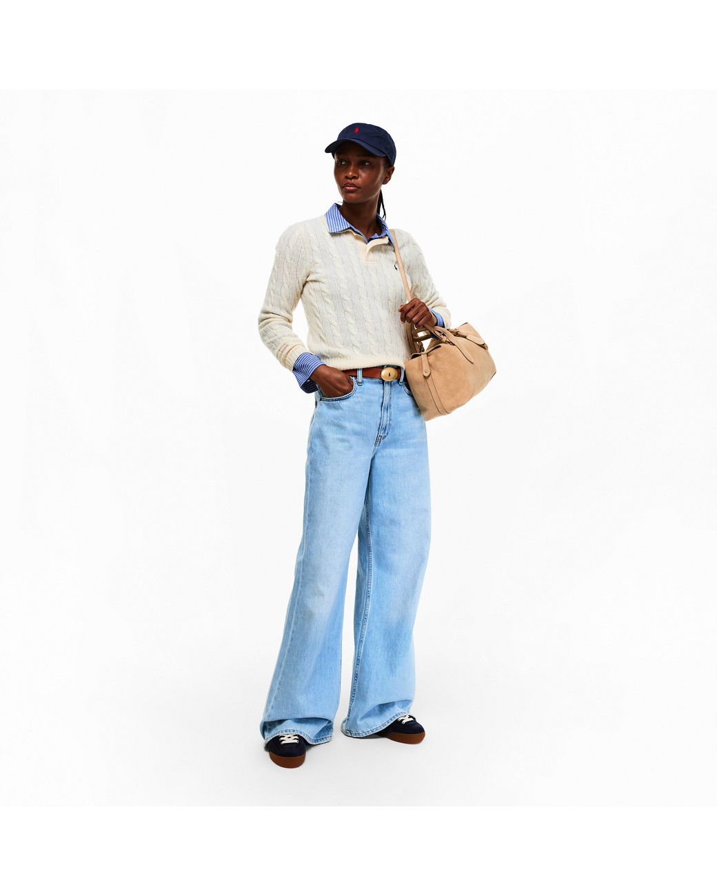 Polo Ralph Lauren Blue Hester Trainer