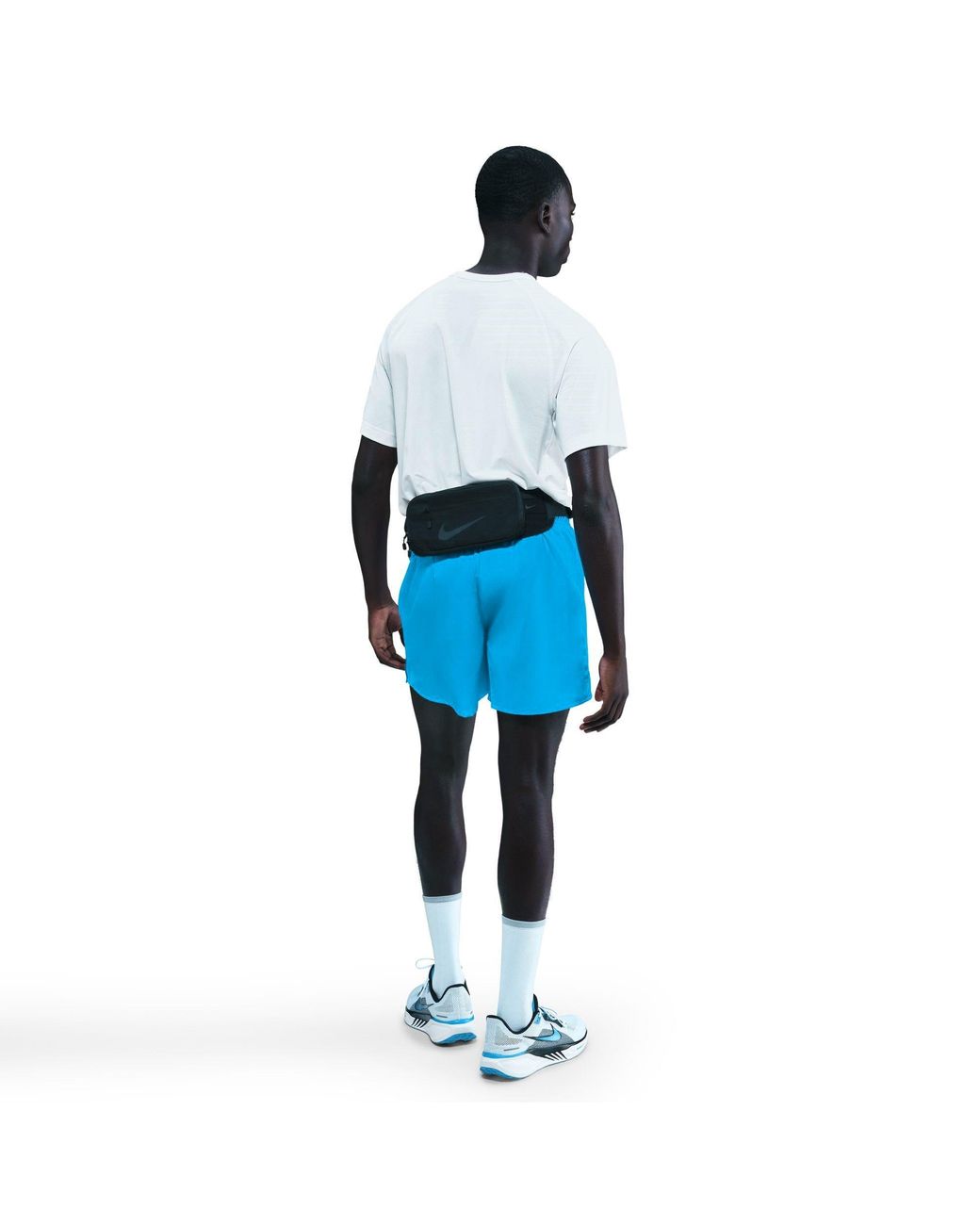 Nike Blue Dri-Fit Challenger 5 Brief-Lined Versatile Shorts for men
