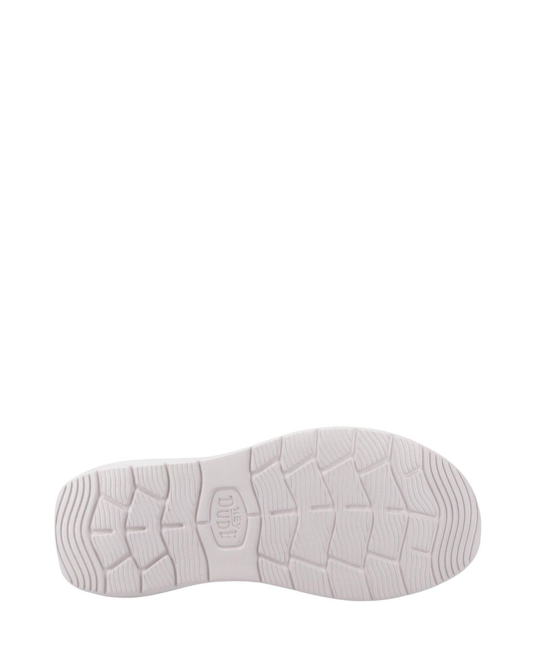 HeyDude Natural Wendy Comf Suede Low-Top Trainers