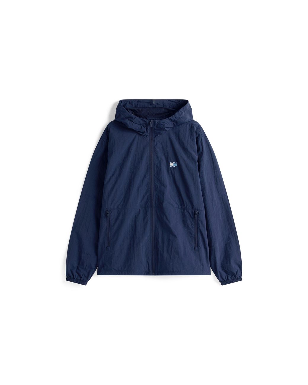 Tommy Hilfiger Blue Chicago Hooded Long Sleeve Windbreaker for men