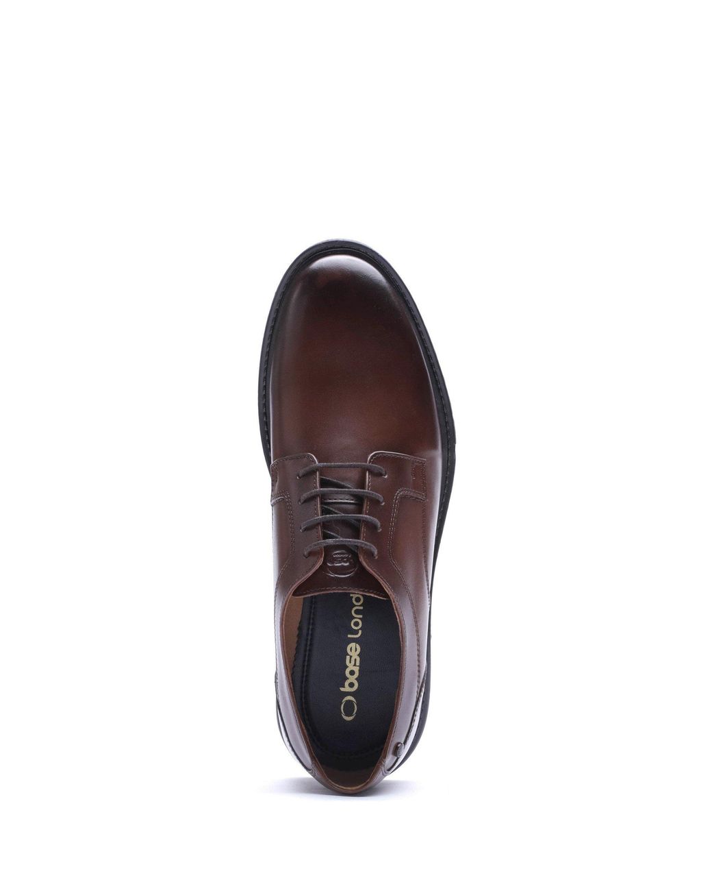 Base London Black Carter Lace Up Shoe for men