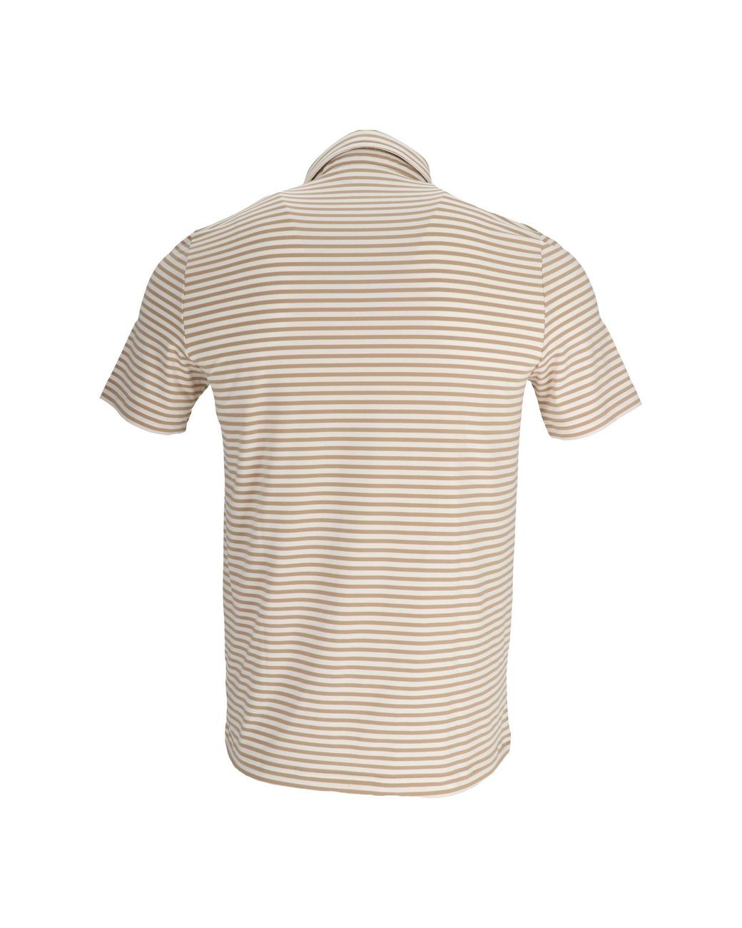 Lacoste Natural Short-Sleeve Performance Polo Shirt for men