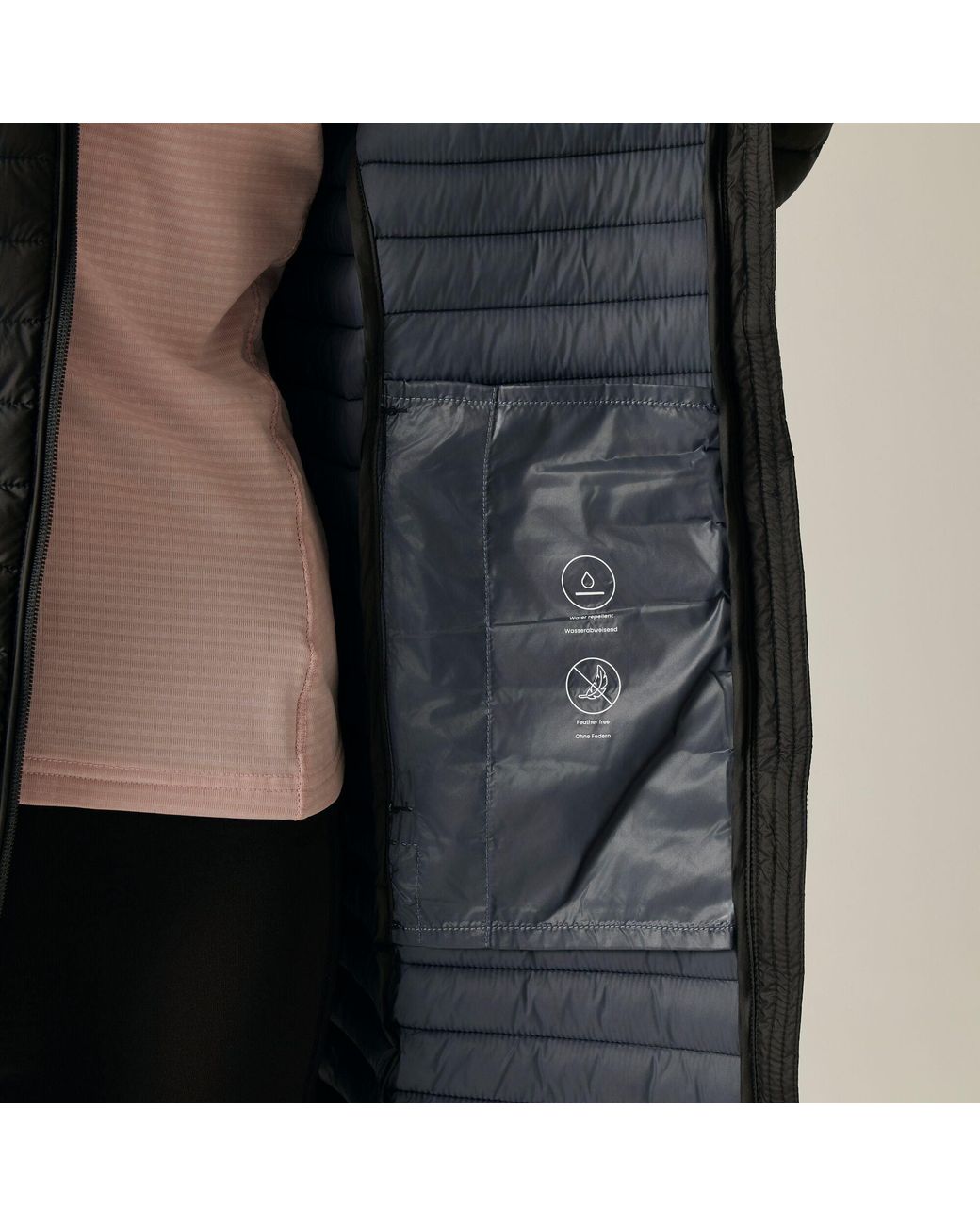 Regatta Black Selenar Longline Insulated Jacket