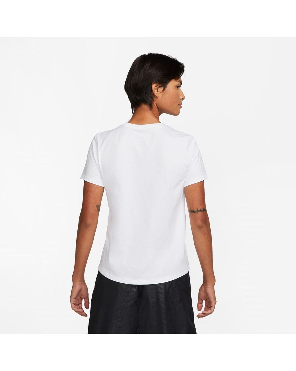 Nike White Futura T-shirt Ladies
