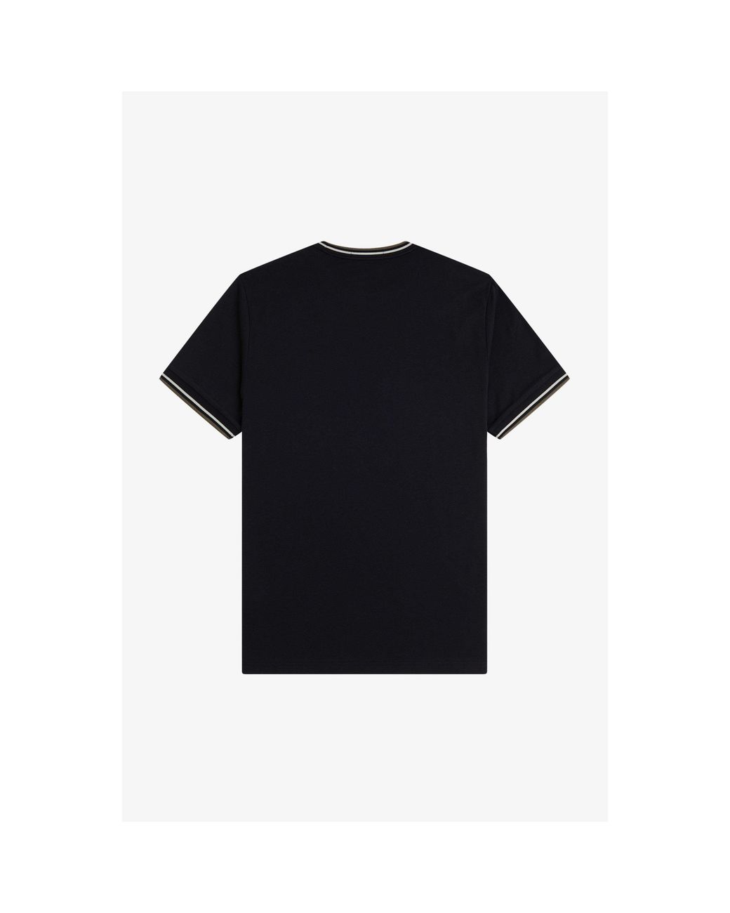 Fred Perry Black Twin Tipped T-Shirt for men