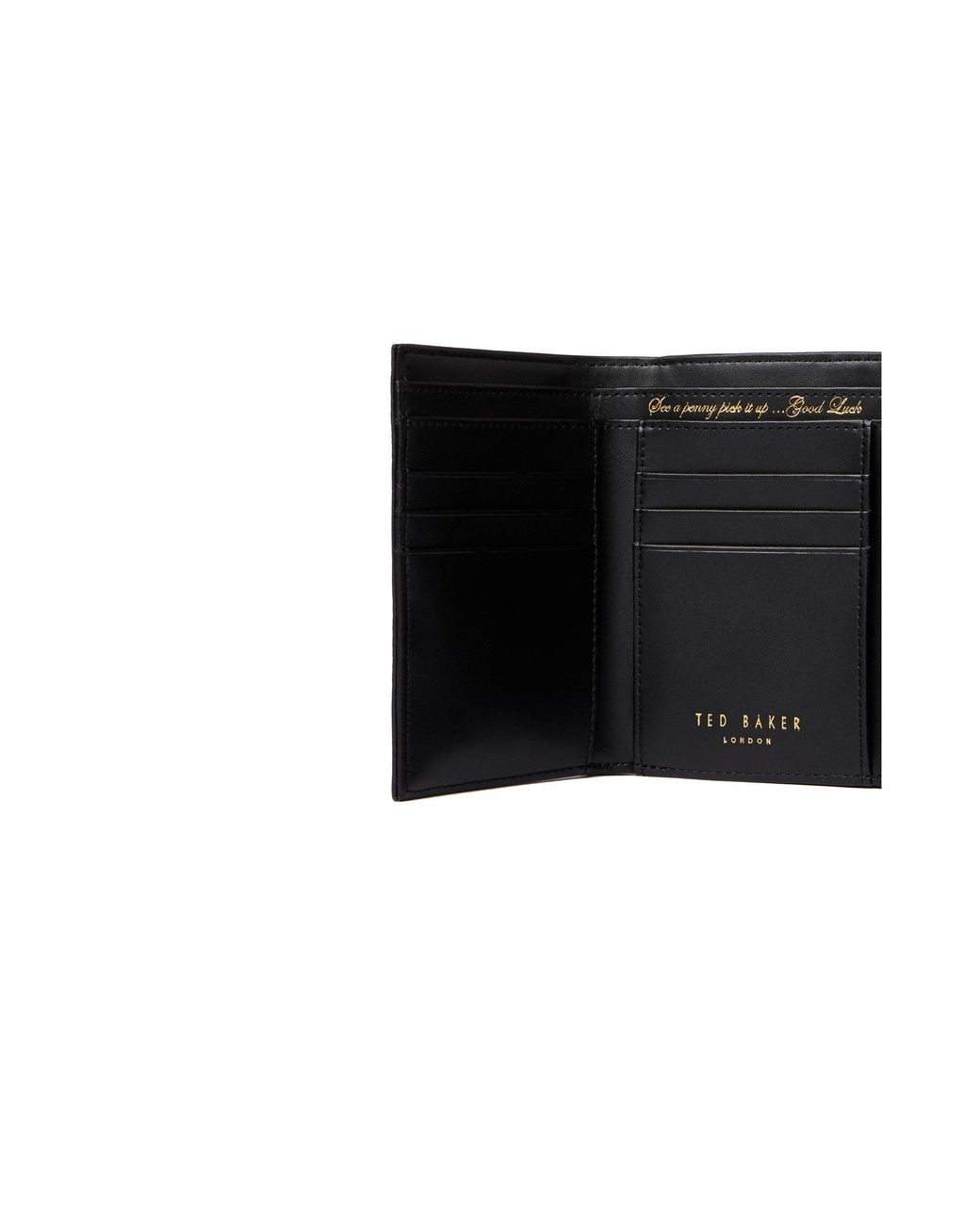 Ted Baker Black Ted Maciey Crystal Top Bobble Purse