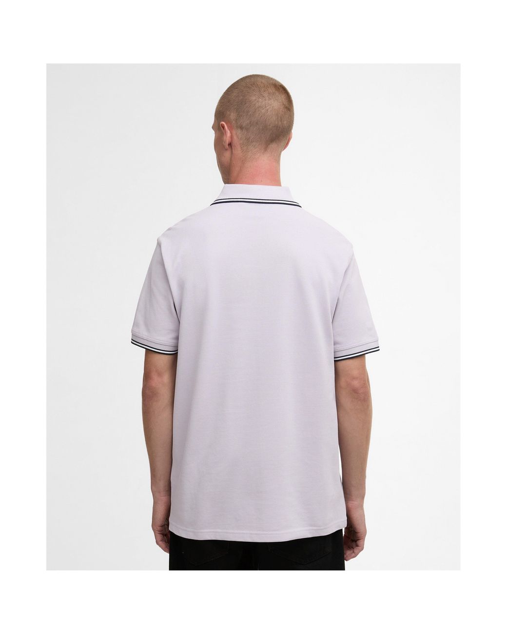 Barbour Purple Evan Polo Shirt for men