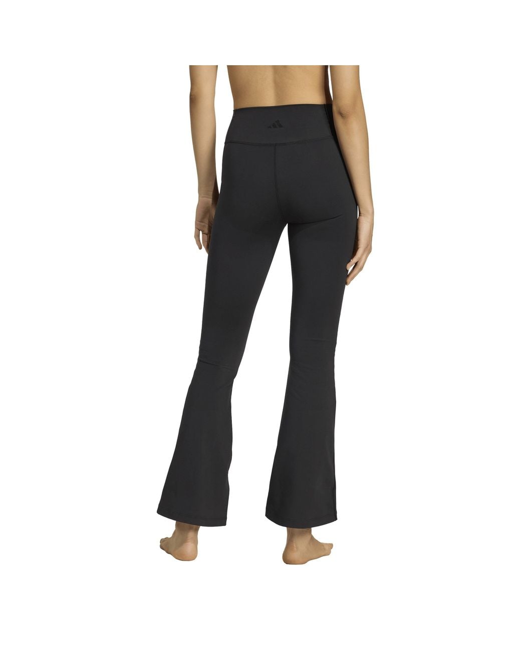 Adidas Black All Flare Performance Gym Leggings