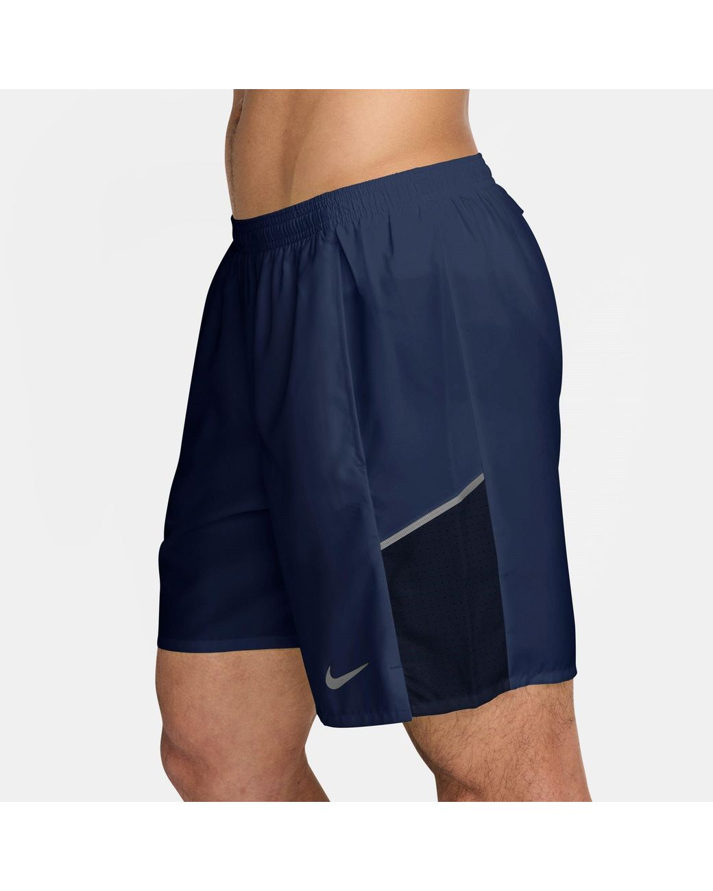 Nike Blue Miler 7 Performance Running Shorts for men