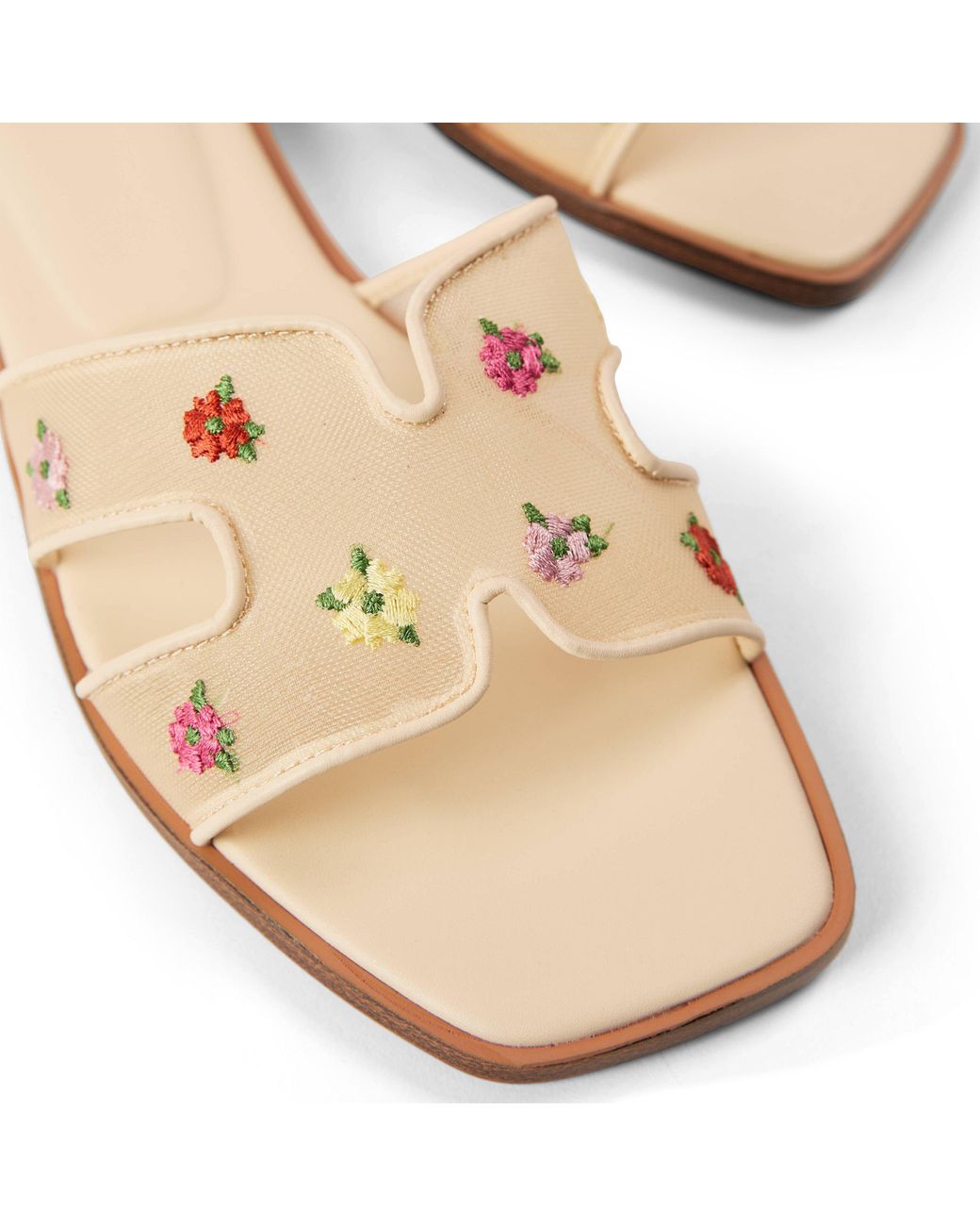 ALDO Natural Flat Sandals