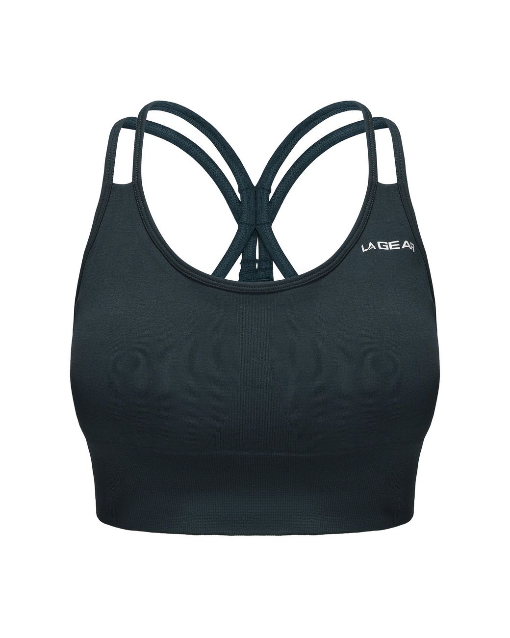 La Gear Blue Seamless Bra