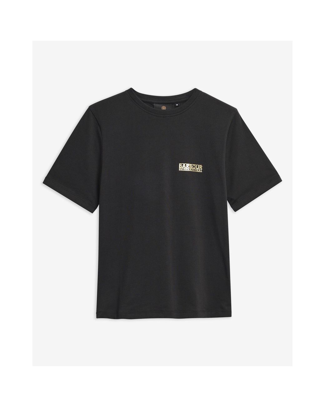 Barbour Black Colletta Cotton Short-Sleeve Slim-Fit T-Shirt