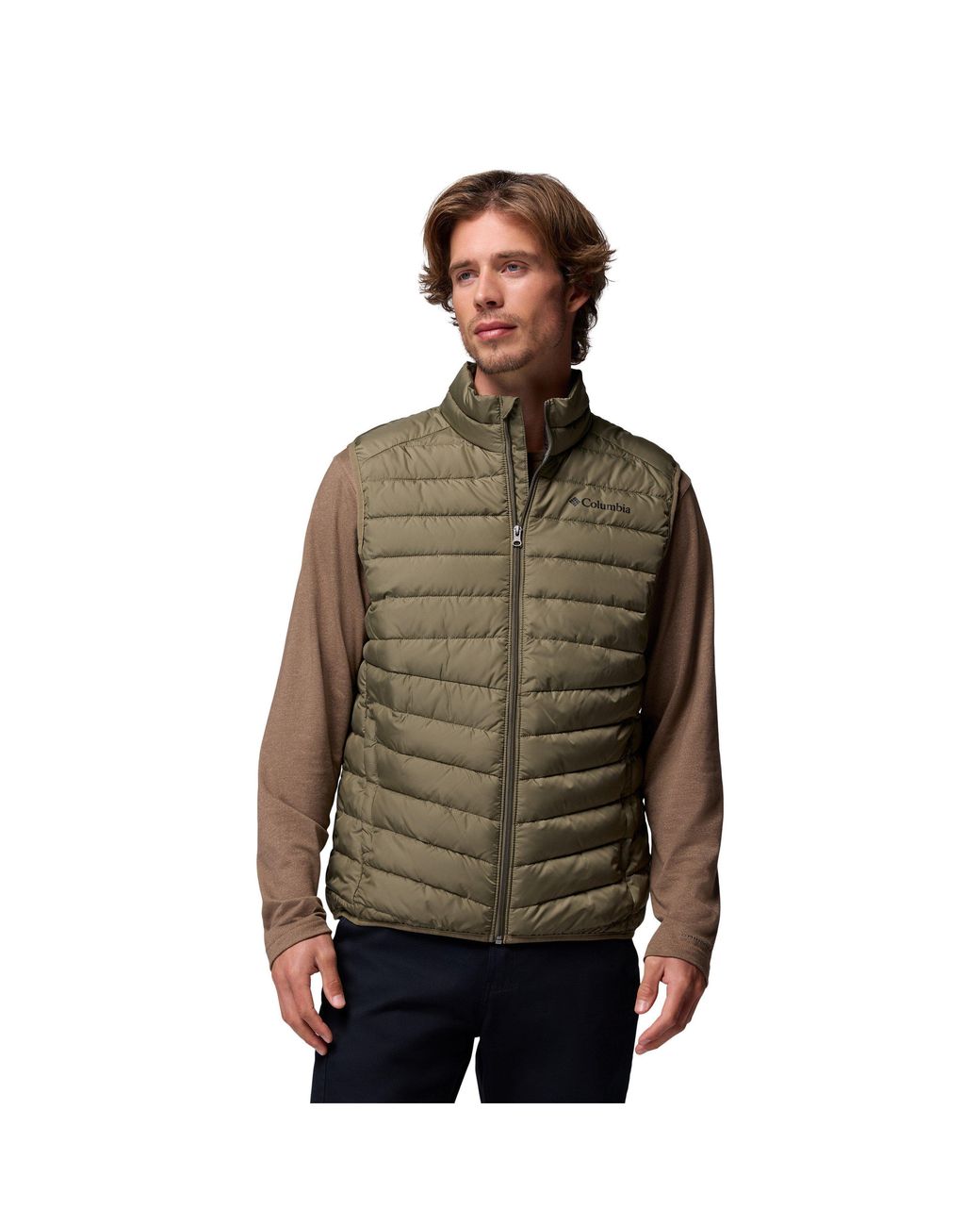 Columbia Green Foster Falls Vest for men