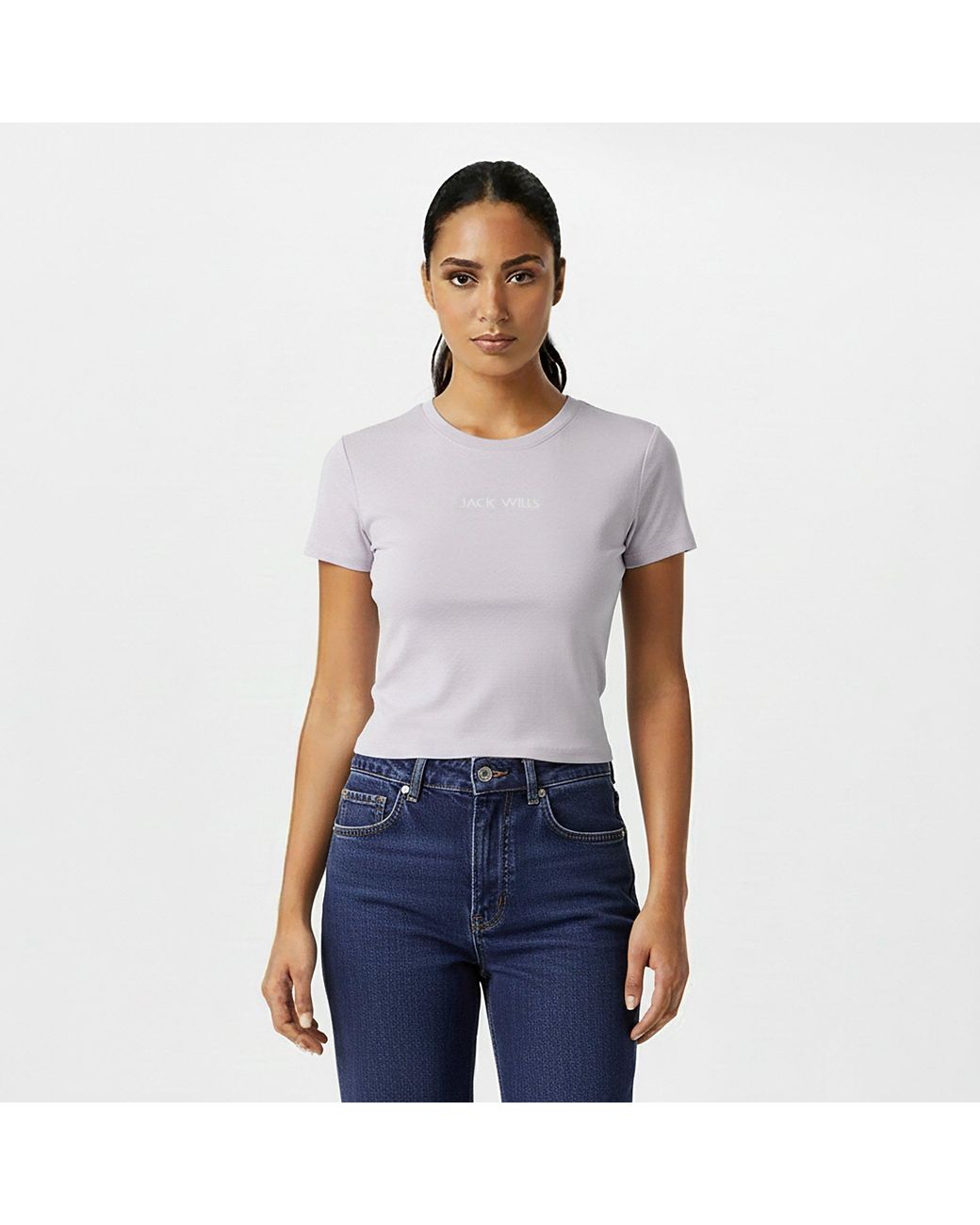 Jack Wills Purple Baby Tee