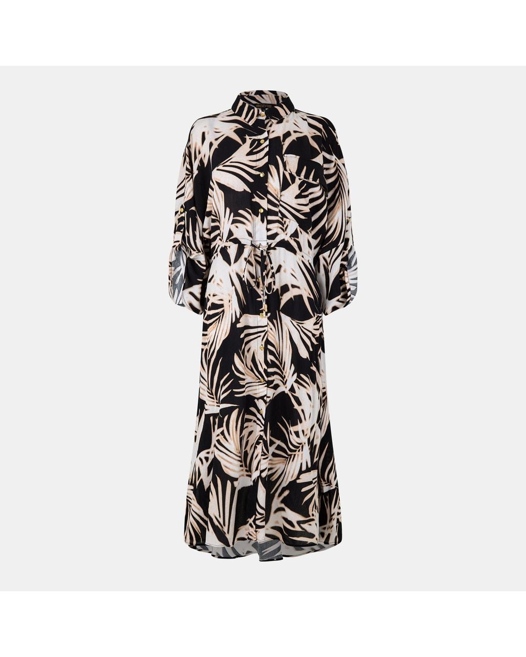 Biba Black Pocket Shirt Dress