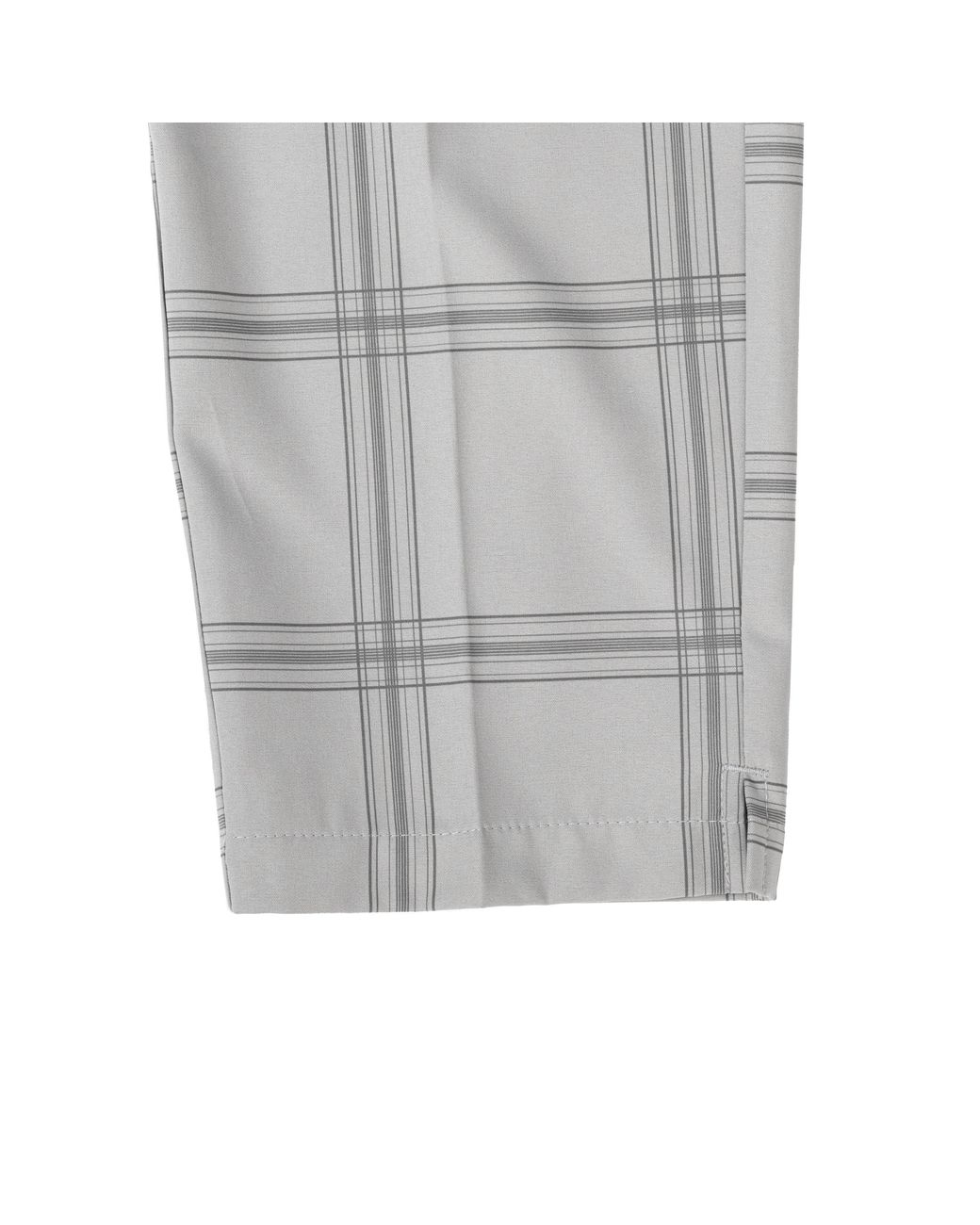 Slazenger 1881 Gray Check Golf Trousers for men