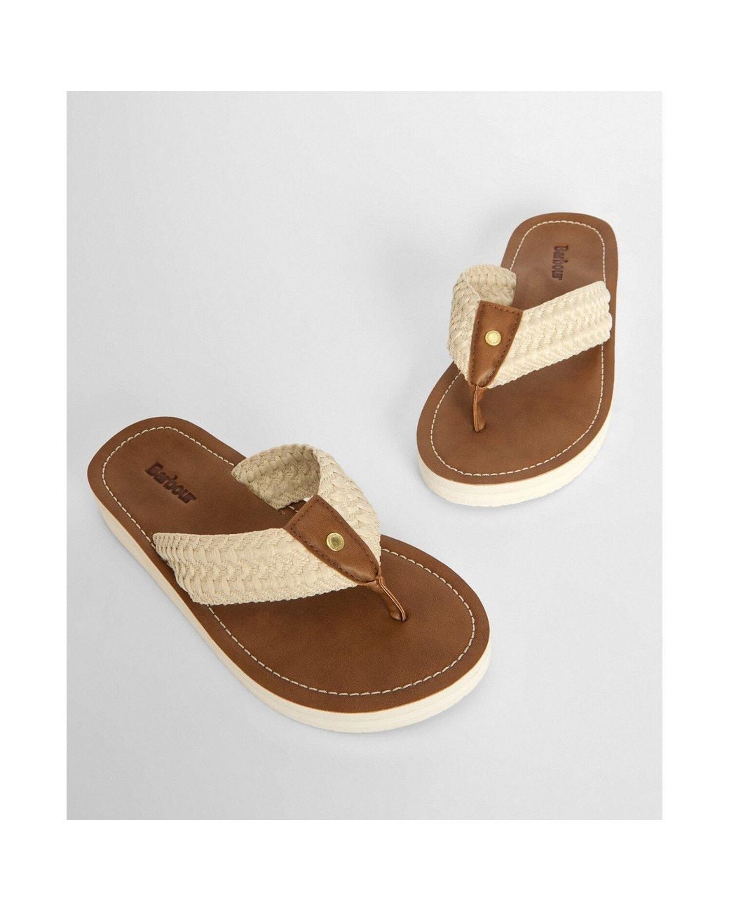Barbour Natural Kelburn Sandals