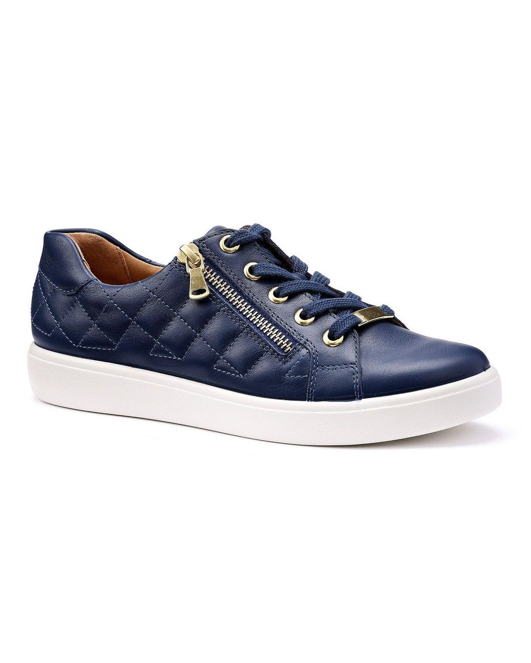 Hotter Blue Wonder Trainers Standard Fit