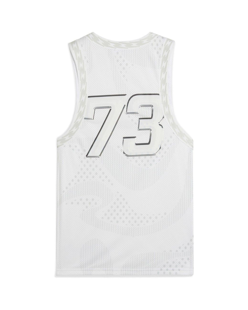 PUMA White Performance Basketball Jersey