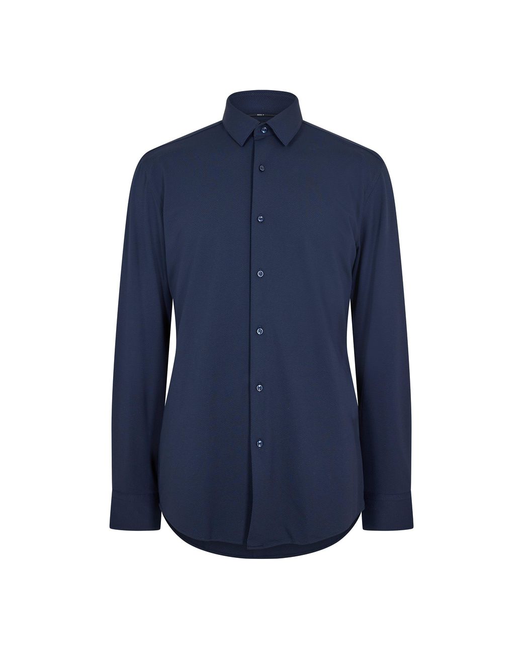 Boss Blue P Hank S Kent Long Sleeve Oxford Shirt for men