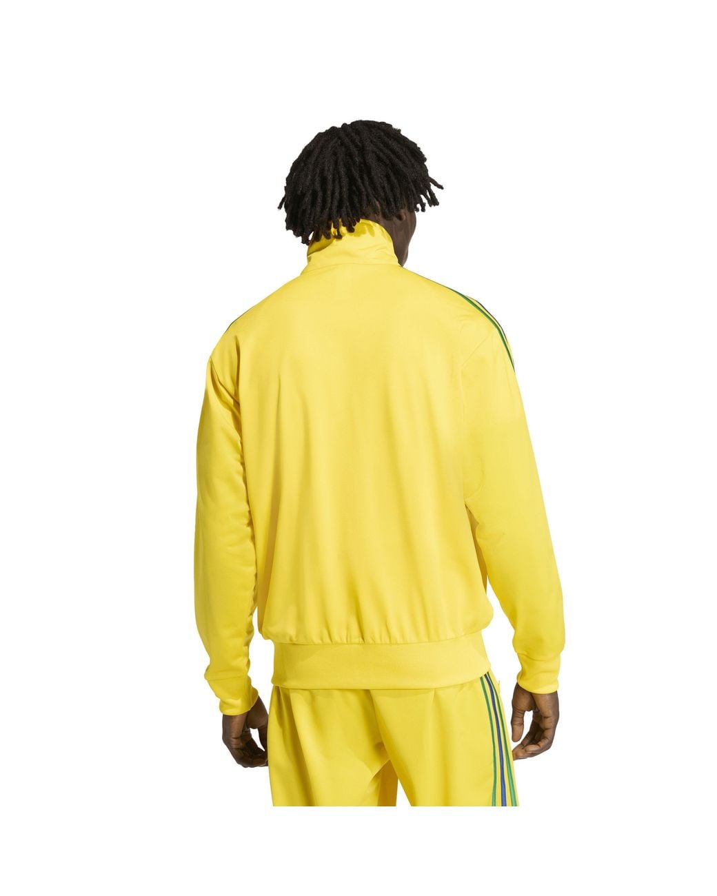 Adidas Originals Yellow Og Firebird Tracksuit Top for men