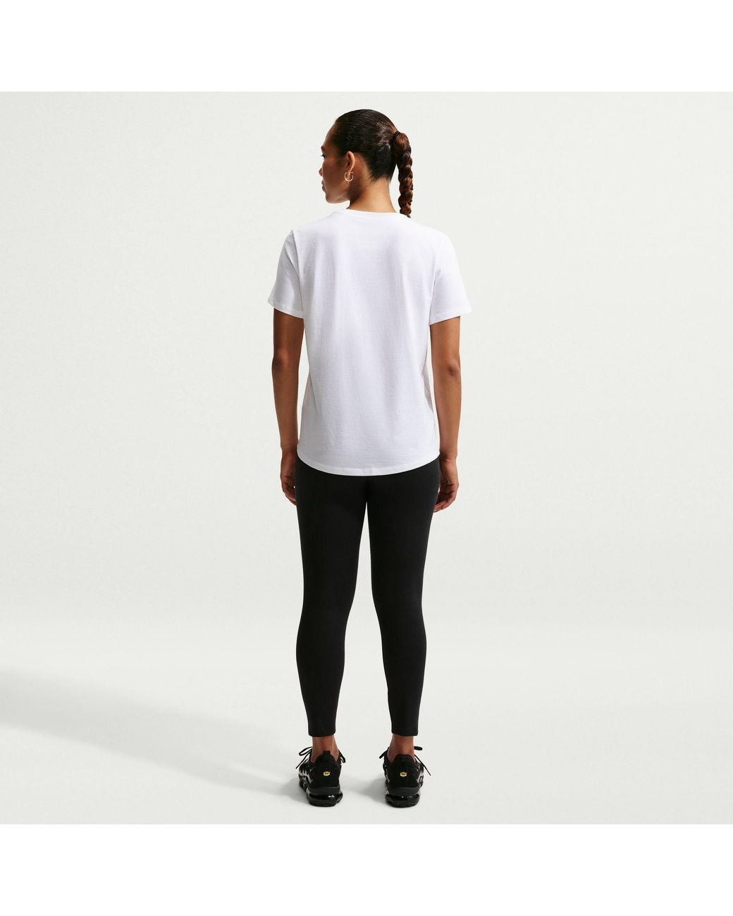 Nike Black One High-waisted Crop Leggings