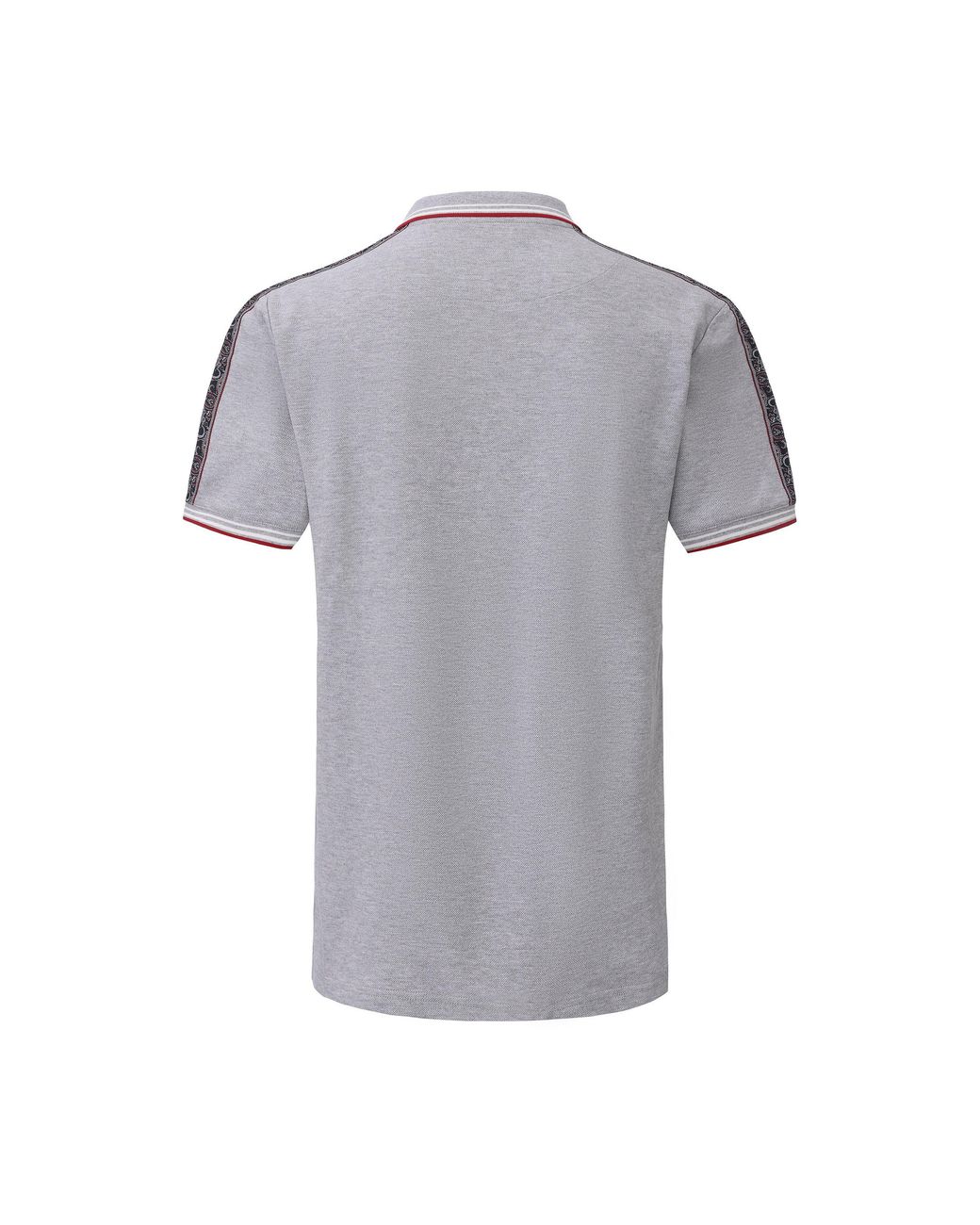 Pretty Green Gray Tape Polo for men