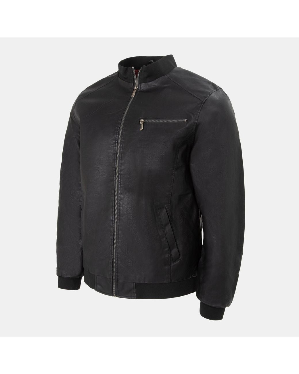 Firetrap Black Wash Bomber for men
